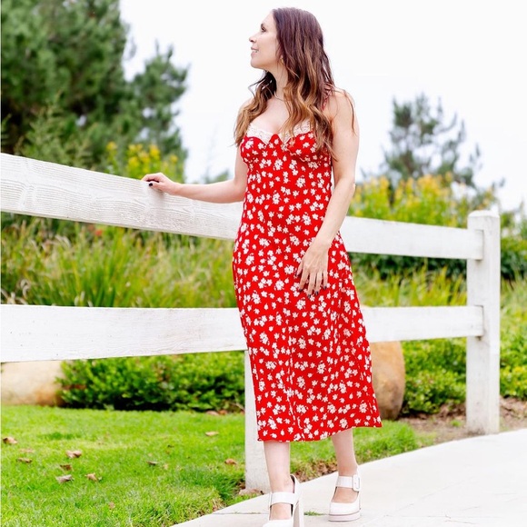 Midi dress with a retro flare! - Picture 4 of 9